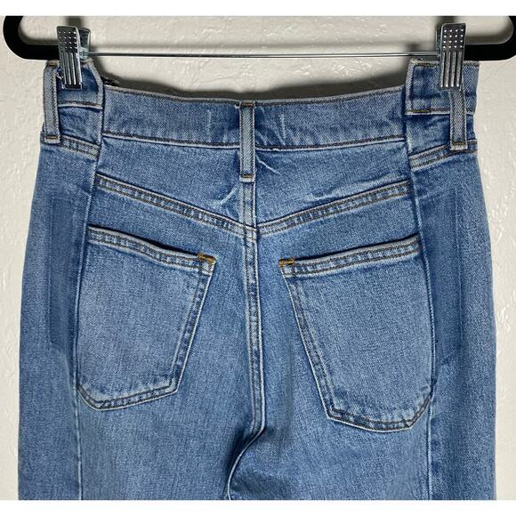 Abercrombie & Fitch Women's The 90s Straight Ultra High Rise Jeans Retro Stretch - Picture 8 of 14